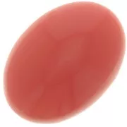 Cabochon ovale in resina opaca 18x13 mm - Terracotta x1