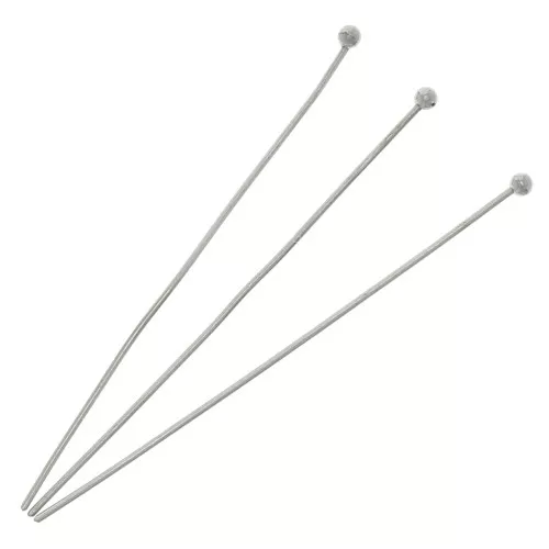 Chiodini a testa sferica 50x0.7 mm - Acciaio inossidabile 304 x10