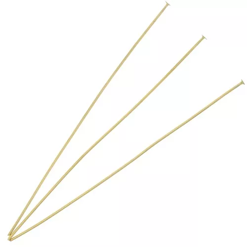 Chiodini a testa piatta 70x0.7 mm - Acciaio inossidabile dorato 304 x6