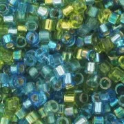 - Mix Miyuki Delica 11/0 - Electric Blue Lagoon x8g Mix Miyuki Delica 11/0 - Electric Blue Lagoon x8g