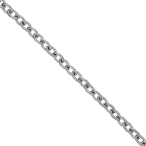 Catena a maglia Forzatina 4,6 mm - Acciaio inossidabile 304 x50cm