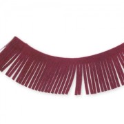 Nastro frange Ultra Suede mm. 28 Bordeaux x1,6m|raw }}