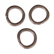 Anellini aperti mm.  5.5x0.8 rame antico x50