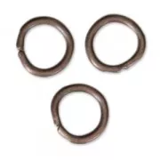 Anellini aperti mm.  5.5x0.8 rame antico x50
