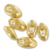 Long Magatama Miyuki mm.4x7 LMA-4202 - Duracoat Galvanized Gold x 10g