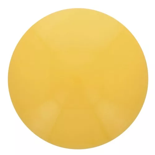 Cabochon rotondo opaco in resina 12 mm - Ocra x1