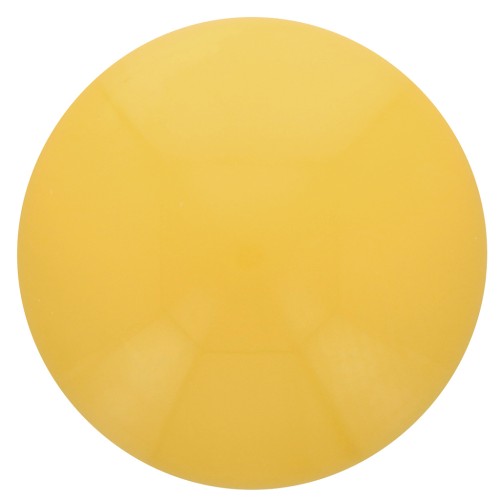 Cabochon rotondo in resina opaca 14 mm - Ocra x1