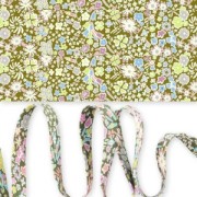 Sbieco Liberty Kayoko Verde Oliva x 1m|raw }}