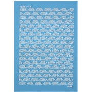 Silk Screen Moiko per pasta polimerica 74x105 mm - Puzzle Arcobaleno 17.10 x1