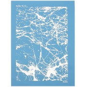 Silk Screen Moiko per pasta polimerica 74x105 mm - Puzzle Marmorizzato 18.13 x1