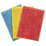 Foglio struttura Moiko per pasta polimerica 97x68 mm - Foglio tropicale 12.02 x1