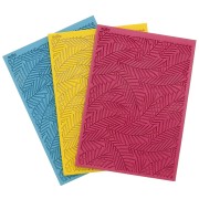 Foglio struttura Moiko per pasta polimerica 97x68 mm - Foglio jungle 7.21 x1