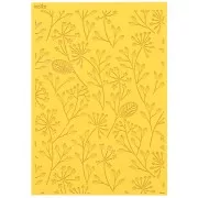 Foglio struttura Moiko per pasta polimerica 97x68 mm - Fiore 9.16 x1