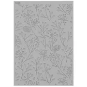 Foglio struttura Moiko per pasta polimerica 97x68 mm - Fiore 9.16 x1