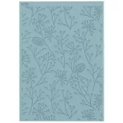 Foglio struttura Moiko per pasta polimerica 97x68 mm - Fiore 9.16 x1