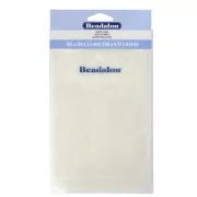 Tappetino adesivo per perline 18x12 cm - Trasparente x1