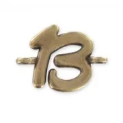 Separatore cifra 15x21 mm bronzo x1