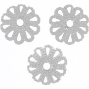 Coppette filigranate 7 mm - Placcatura argento fino x20|raw }}