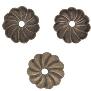 Coppette striate 7 mm - Bronzo x20|raw }}