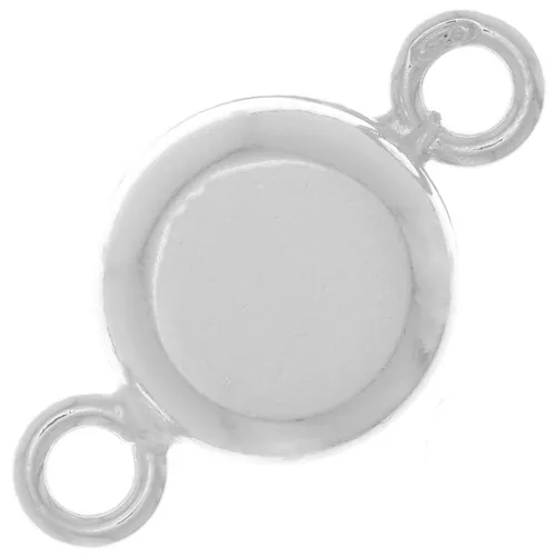 Chiusura magnetica tonda mm. 9 Argento 925 x1