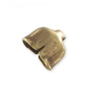 Terminale per cordoncino 5 mm bronzo x1|raw }}