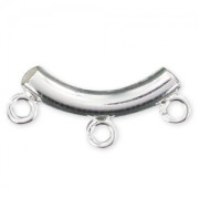 Tubo Argento 925 mm. 16x3 per attaccare ciondoli x1|raw }}