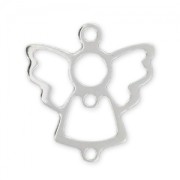 Intercalare angelo 3 anellini mm. 15x14 Argento 925 x1|raw }}