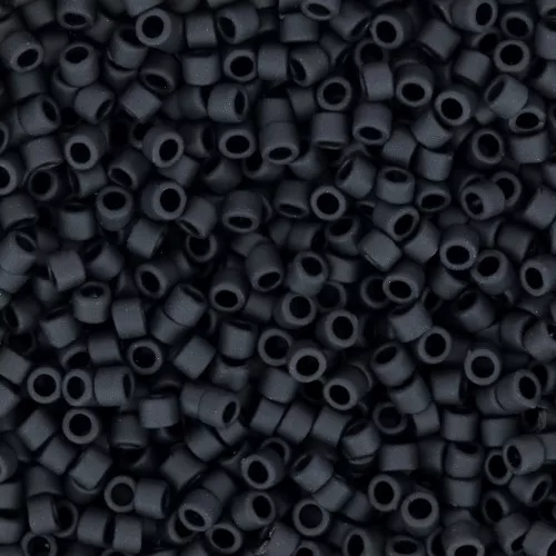 Toho Treasures 1,8 mm TO1T49F - Jet Mat opaco x8g