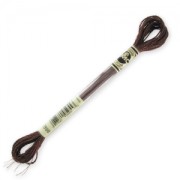 Filo da ricamo DMC Moulinè Effetto Luce Ramato (898) x8m|raw }}