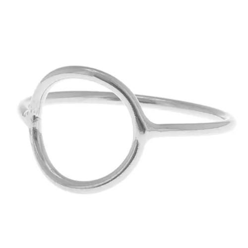 Anello cerchio traforato - Dimensione 51 - Argento 925 x1