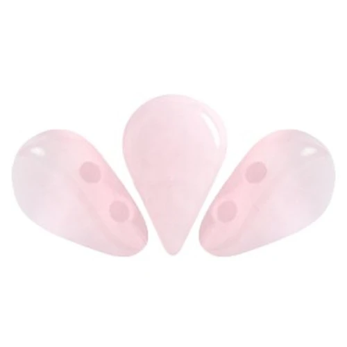 Perline in vetro Amos® di Puca® 5x8mm Light Pink Opal x10g