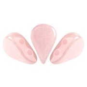 Perline in vetro Amos® di Puca® 5x8mm Light Pink Opal Luster x10g|raw }}