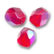 Sfaccettate mm. 6 Light Siam AB x25