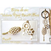 Perla in legno da decorare Puca® - Jesse - 30x15 mm x1