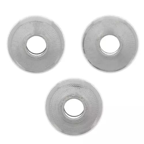 Perle rondelle Heishi - disco piatto 6x2 mm -Acciaio inossidabile 304 x15