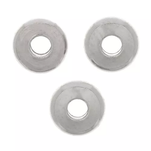 Perle rondelle Heishi - disco piatto 5x2 mm -Acciaio inossidabile 304 x20