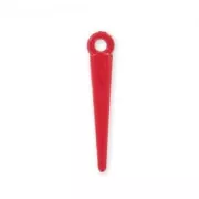 Pendenti spikes mm. 23 Ciliegia x50