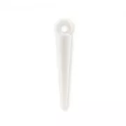 Pendenti spikes mm. 23 Bianco x50