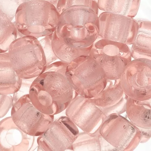 Perle a foro largo - Perle Pony - 9 mm - Preciosa - Rosaline x15