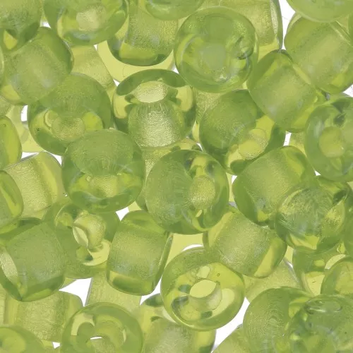 Perle a foro grande - Perle Pony - 6 mm - Preciosa - Olivine x15