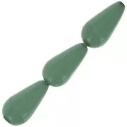 Perle Preciosa Pearshape Pearl 15x8 mm - Sage x5