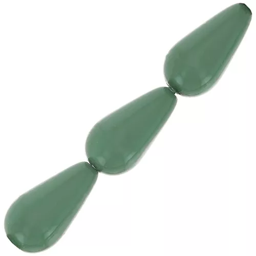 Perle Preciosa Pearshape Pearl 15x8 mm - Sage x5
