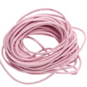 Cotone cerato 1,5 mm - Rosa bebè x 5 m