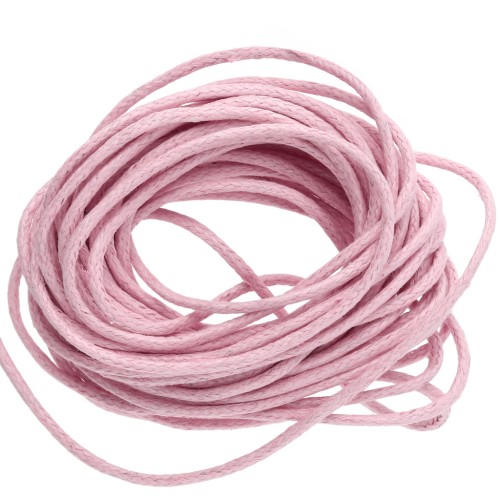 Cotone cerato 1,5 mm - Rosa bebè x 5 m