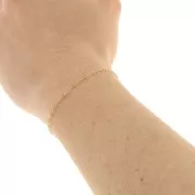 Catena Forzatina 1,6 mm - Gold filled (oro laminato) x50cm