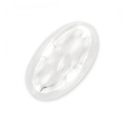 Ovalina Argento 925 mm. 10x6 x4