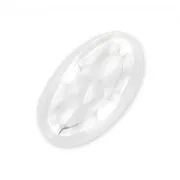 Ovalina Argento 925 mm. 10x6 x4