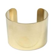 Bracciale piatto in ottone da 49 mm x1|raw }}