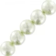 Cotton Pearls Miyuki 14 mm Verde d'acqua x4