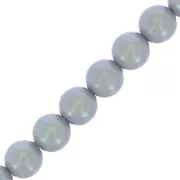 Perle Preciosa Round Pearl Maxima - 5 mm Pearlescent Grey x25